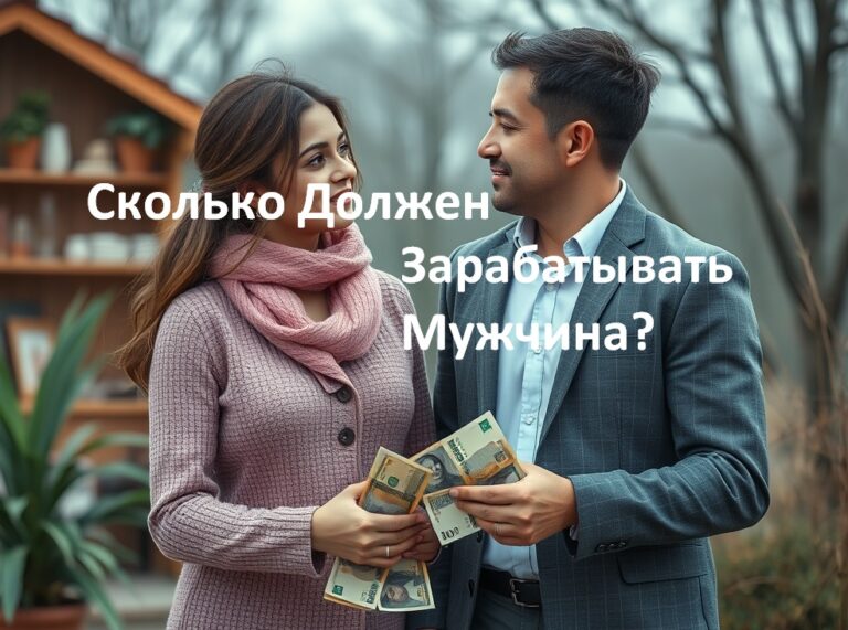 Сколько должен зарабатывать мужчина