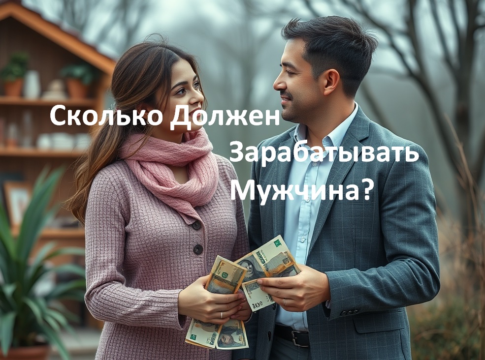 Сколько должен зарабатывать мужчина