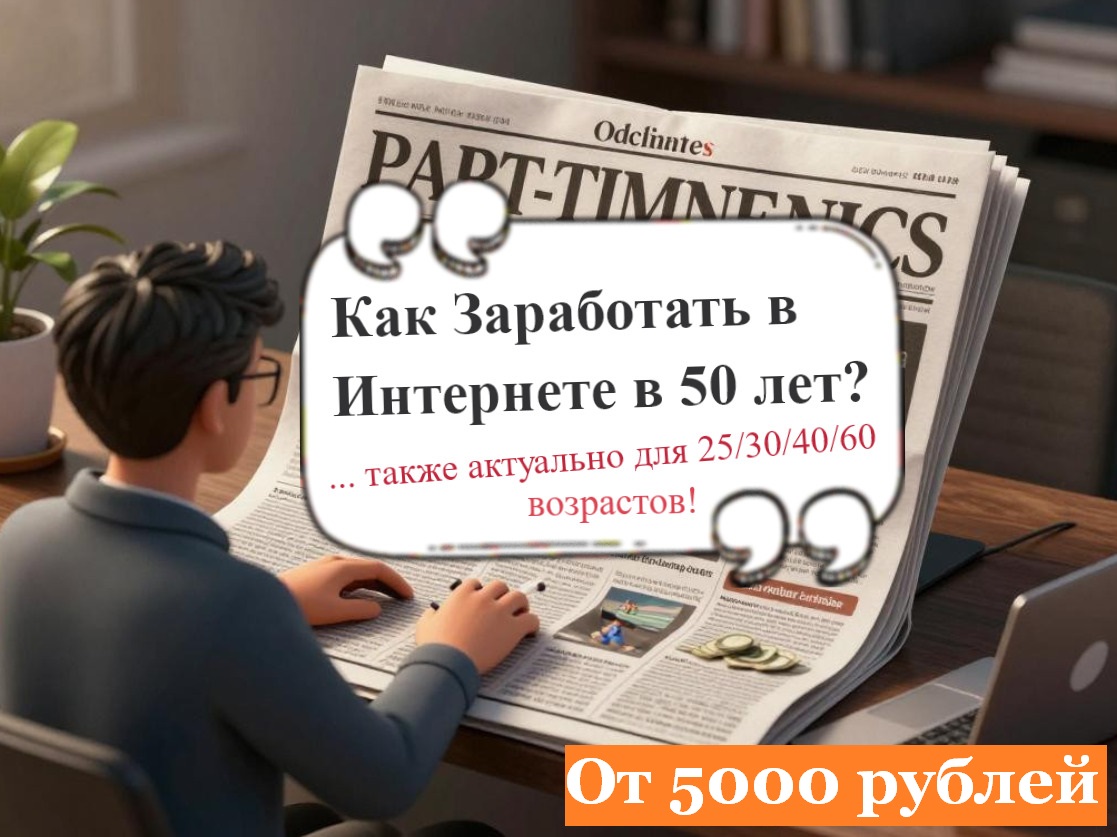 Как заработать в 50 лет? Как заработать в 50 лет?