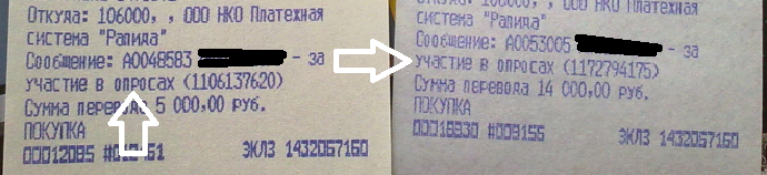 Оплата работы Выплаты